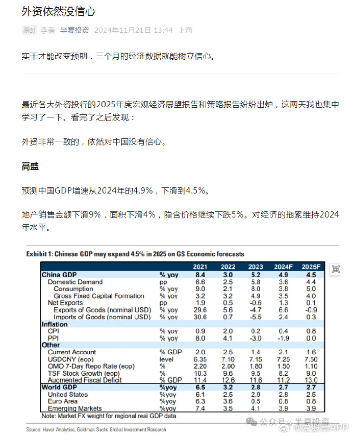 半夏投资李蓓：外资依然对中国没有信心 当前情况对于海外投资人 光靠说是不够的 更重要的是实干_https://www.izongheng.net_影像记录_第1张