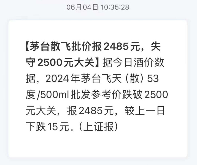 别嫌房价跌了，最近茅台的价格也没撑住_https://www.izongheng.net_影像记录_第1张